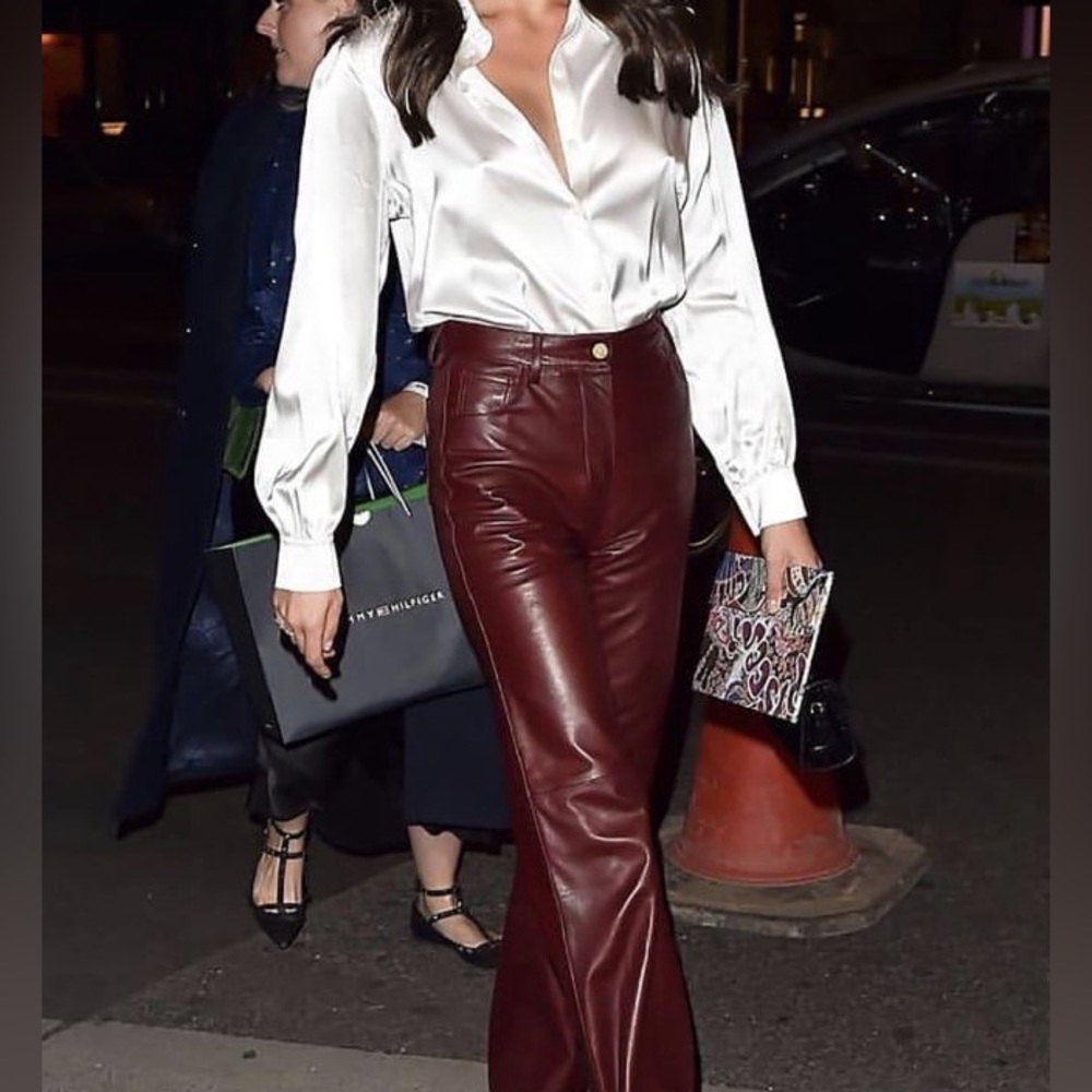 DANIER leather pants - Picture 1 of 16